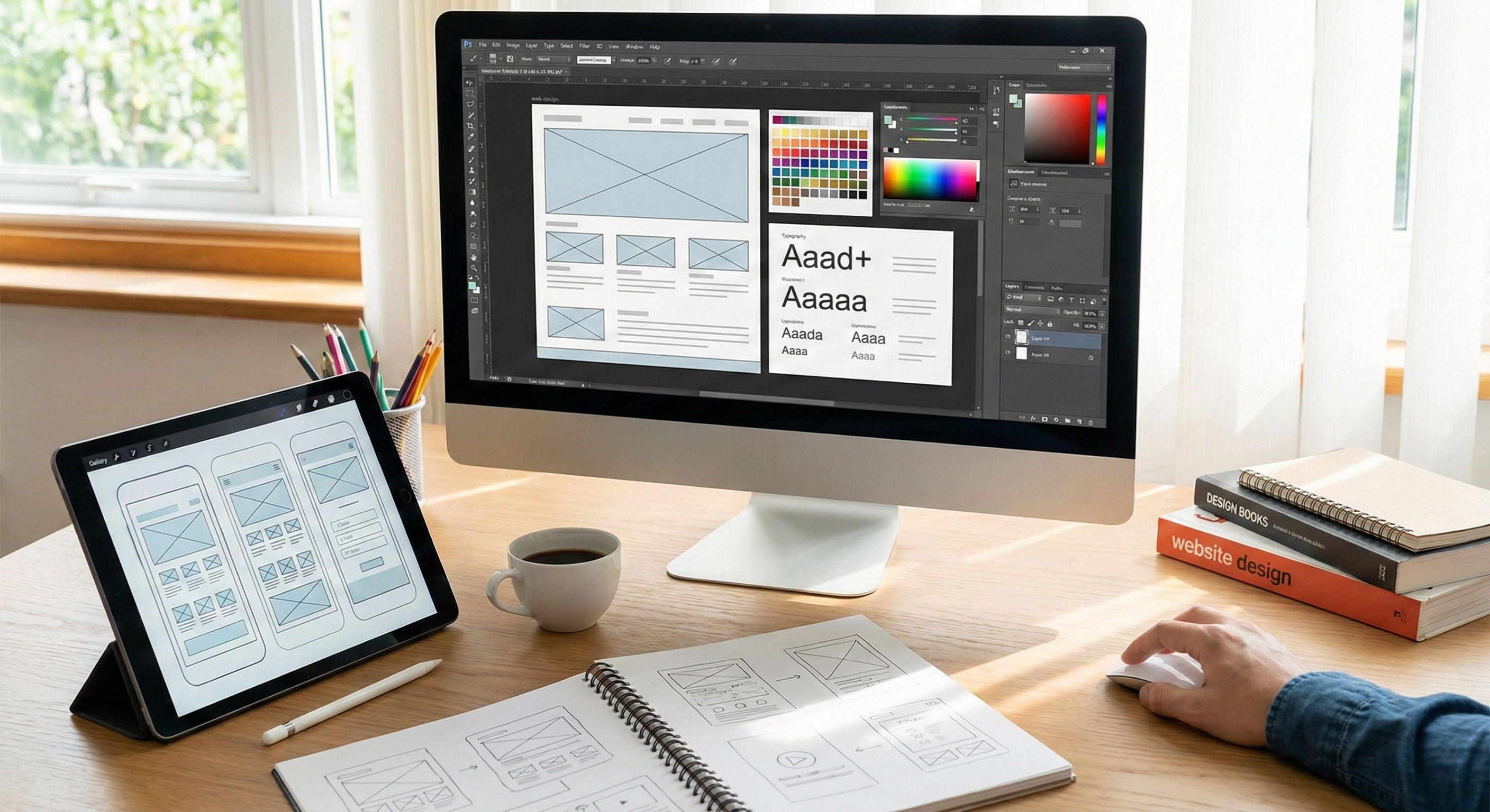 웹사이트 디자인